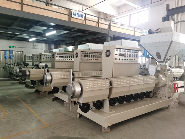 Single Screw Plastic  Pelletizing Extrusion Machine 