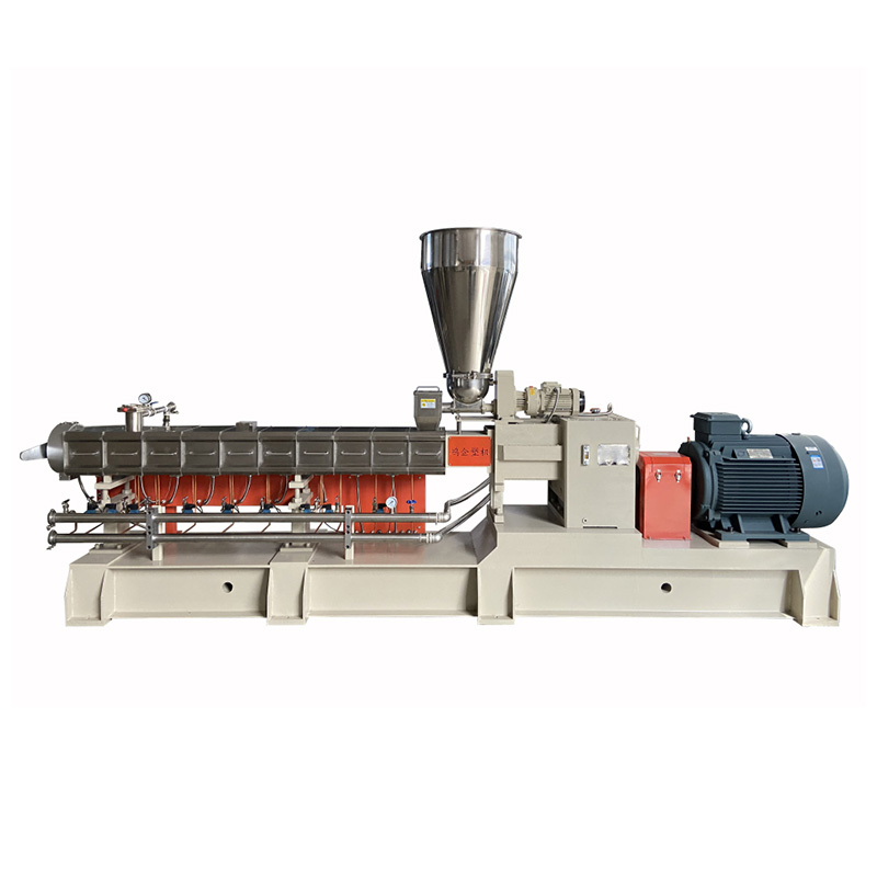 Polymer Recycling Twin Screw Plastic Extruder