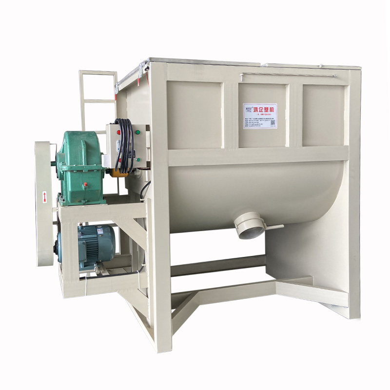 Horizontal Ribbon Plastic Mixer With Heating System