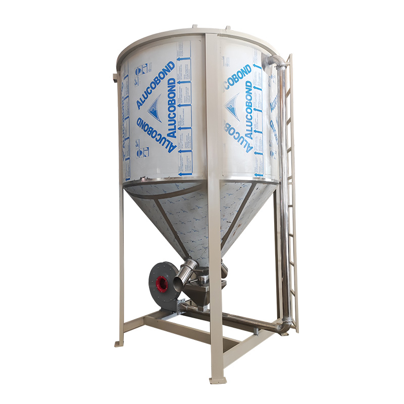 Vertical Air-Driven Plastic Mixer Efficient and Compact Solution for Material Processing